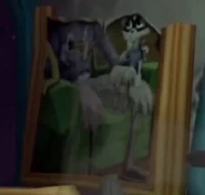 Conner Cooper with a young Sly