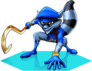 Sly as he appears in PlayStation All-Stars Battle Royale.