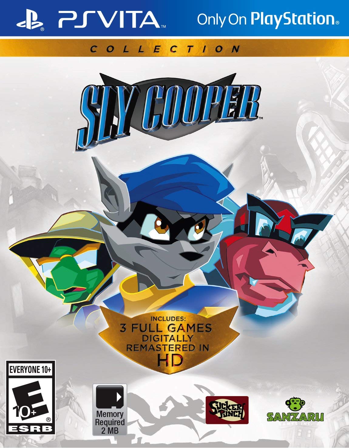 can you play sly cooper on ps4