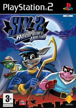 SLY 3 HONOR AMONG THIEVES Playstation 2 PS2 Video Game Case