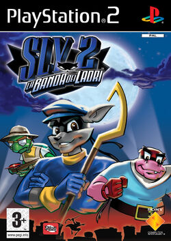 Sly Cooper 2 Band of Thieves Print Ad Game Poster Art PROMO Original PS2  Advert