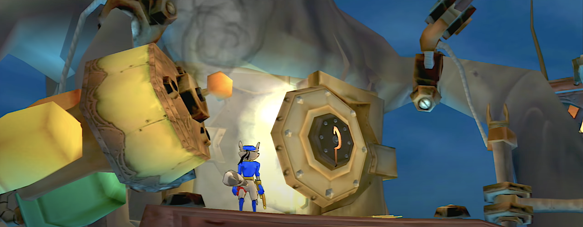 After years of Sly Cooper starvation I finally got around to emulating the  HD collection. It's nice to see the best level of the best game of the  trilogy in HD!!! Makes