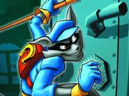 Sly Cooper and the Thievius Raccoonus (Sly Raccoon) PAL Box Art.