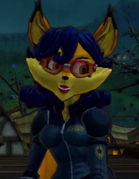  Carmelita Fox, from the game Sly Cooper: Thieves in Time