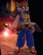 Sly in his Thief Costume