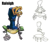 Concept art of Raleigh