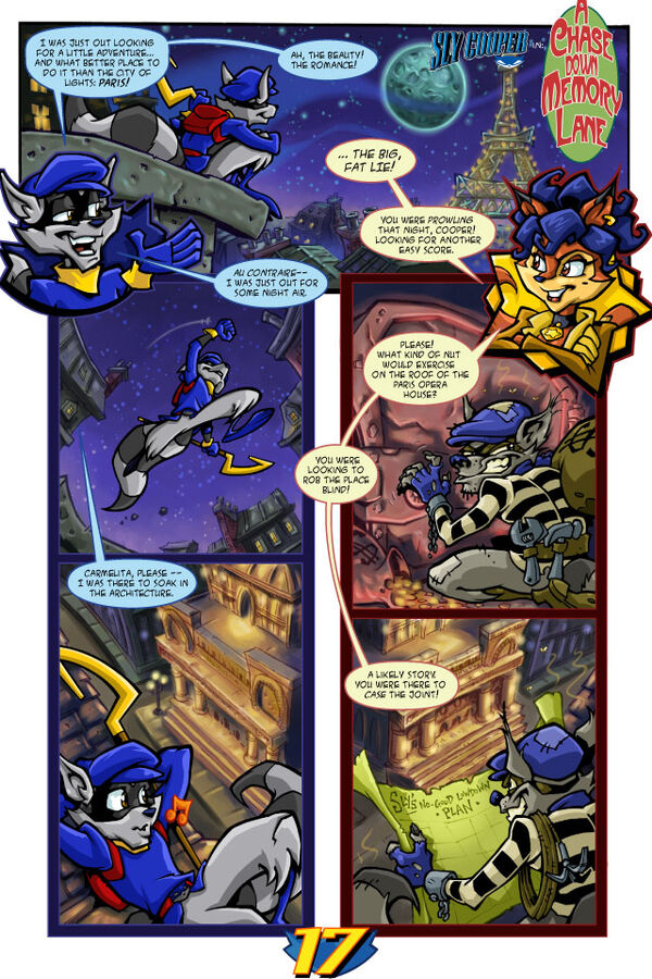 Adventures of Sly Cooper (2004) comic books