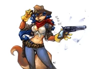 Sheriffcarmelitapspconceptart.png (1.14 MB) Carmelita Fox in sheriff attire