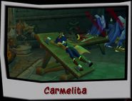 A recon photo of Carmelita captured by the Contessa