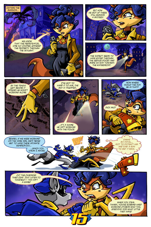 Adventures of Sly Cooper (2004) comic books