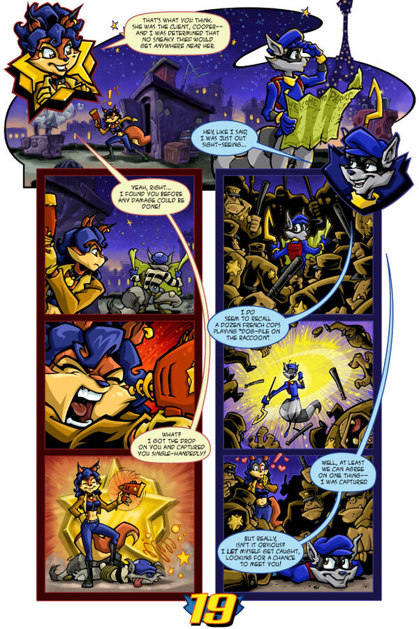 Adventures of Sly Cooper (2004) comic books