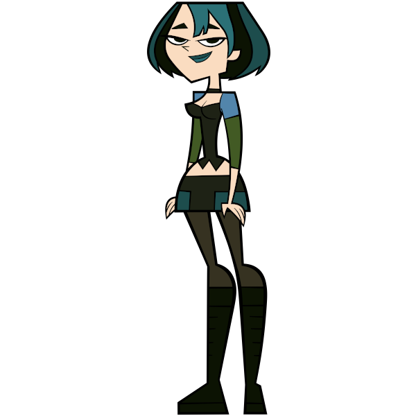 Gwen from Total Drama - Gwen from Total Drama Island.