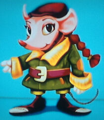 Versión beta de Penélope en Sly 3: Honor Entre Ladrones.