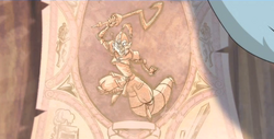 Cartel de Sir Galleth perteneciente al Latronius Mapachibus.