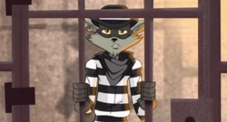 Tennessee Kid tras ser arrestado.