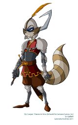Sir Galleth Cooper durante Sly Cooper: Ladrones en el Tiempo.