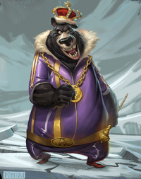 Grizz durante Sly Cooper: Ladrones en el Tiempo.