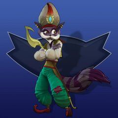 Salim al-Kupar durante Sly Cooper: Ladrones en el Tiempo.