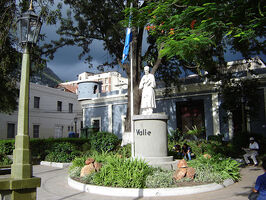 Statue of Valle in Tegucigalpa