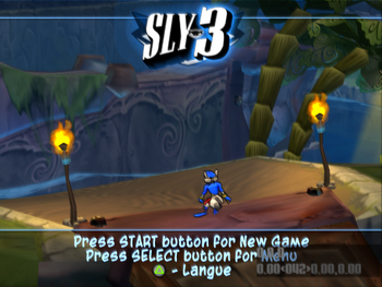 Title screen