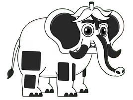Yin Yang Strawberry Elephant | SM Toons Wiki | Fandom