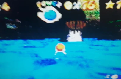 A blurry photo of a large Dorrie-like figure known as "Mother Dorrie".