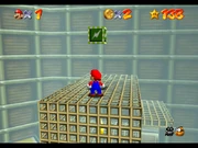 The Lightning Cap's blocks manifesting in Tick Tock Clock