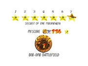A Gold Star appearing in 's star select screen.