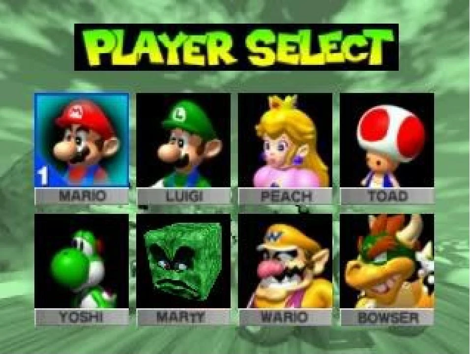 mario kart 64 bowsers castle green thwomp