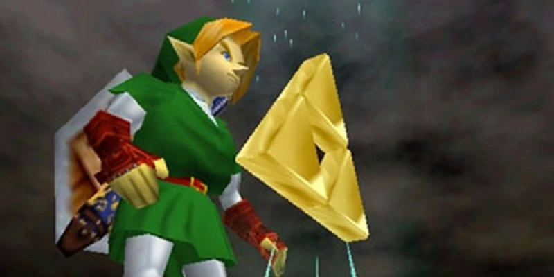 Triforce% run in Ocarina of Time - N64 Squid