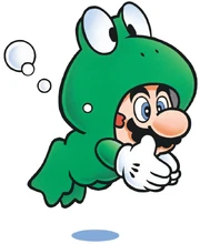 Frog mario art