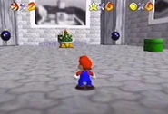 A screenshot of the Bowser Room.