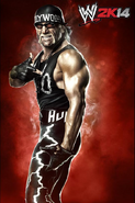 Hollywood Hogan as he appears in WWE 2K14.