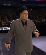 Jim Ross' in-game model in WWE 2K14.