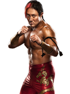 Yoshi Tatsu as he appears in WWE '13.
