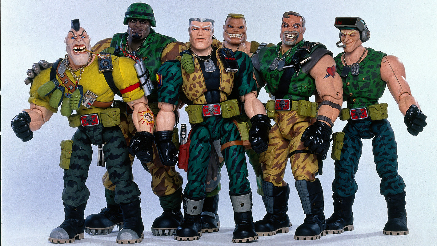 Commando 'weak Arm' Novelty Figure 