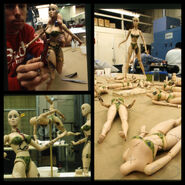 Behind-the-scenes: Gwendy dolls being created