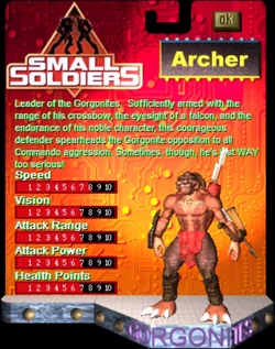 Archer | Small Soldiers Wiki | Fandom
