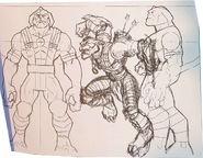 Concept art from the Top Secret Dossier