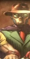 "Sandman" in the JSA portrait.
