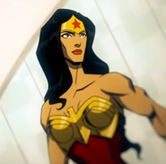 Janet Varney as the voice of Wonder Woman in Injustice movie (2021)