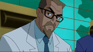 Robert Foxworth as the voice of Emil Hamilton in Justice League Unlimited (2001).