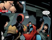 Superman and Lois say goodbye.