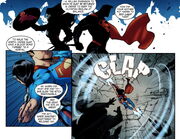 Superman and Diana fight against Hades' undead army.
