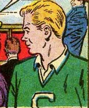 Steve as he appears in the comics.