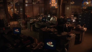 Daily Planet bullpen