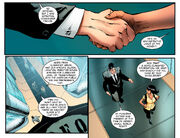 Clark asks agent Chase about the D.E.O. arresting Diana.