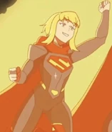 Kiana Madeira as the voice of Supergirl in My Adventures with Superman (2023-)