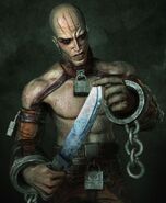 Danny Jacobs as the voice of Zsasz in Batman: Arkham Asylum and Batman: Arkham City.