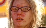 Abigail Fine in her freshman year of high school.